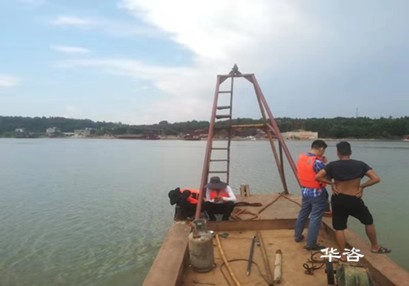 湖南華咨航評團隊高效完成107國道長沙市段跨越瀏陽河大橋項目水下地形圖測量工作